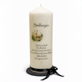 Stumpenkerzen Stallsegen - Schaf